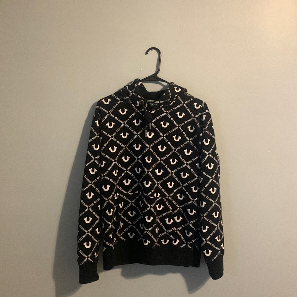 True Religion Monogram Hoodie.